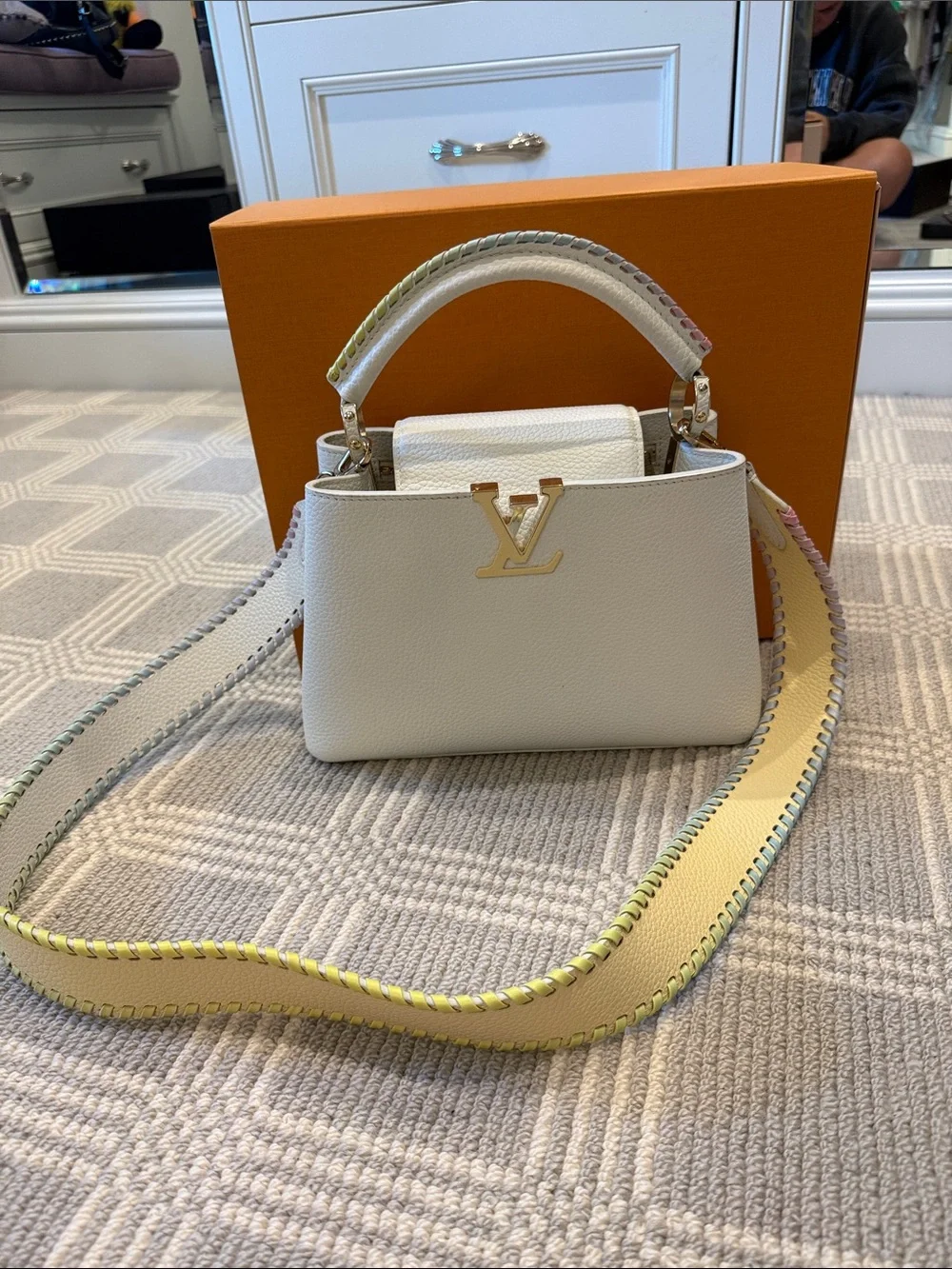 Louis Vuitton Taurillon Capucines BB satchel